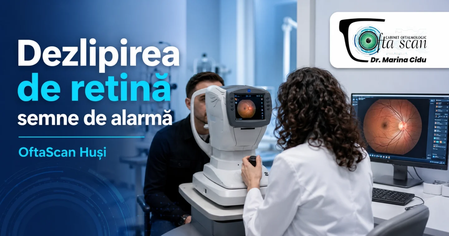 Dezlipirea de retină: semne de alarmă pe care nu trebuie să le ignori