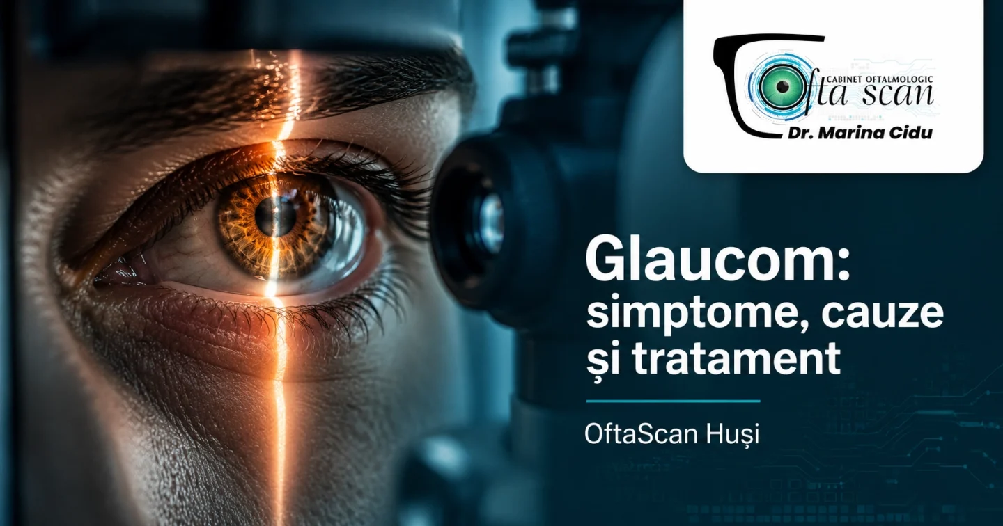 Glaucomul „hoțul tăcut al vederii”: ce trebuie să știi